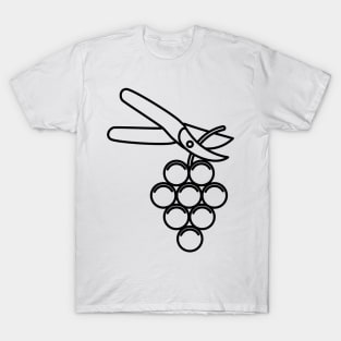 Grape Trimming T-Shirt